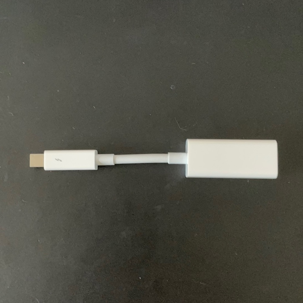 Apple Thunderbolt to gigabit Ethernet adapter